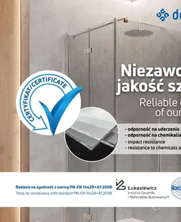 DEANTE Kerria Plus chrom Sprchová stěna / walk-in, systém Kerria Plus 40 cm KTS_084P