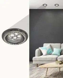 Stropní svítidlo Soc-03 Bk Gu10 50W 230V Stropní svítidlo pevné kulaté lité