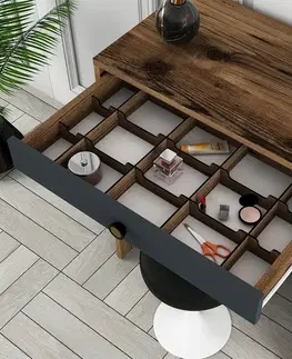 Kosmetický stůl Lizbon Anthracite