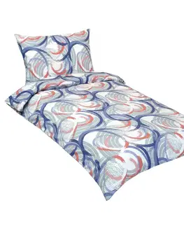 Bellatex Krepové povlečení Bublina, 140 x 220 cm, 70 x 90 cm, 140 x 220 cm, 70 x 90 cm