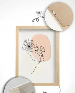 Dekorativní rámovaný obraz (3 kusy) Artvmodel22-Ahsap