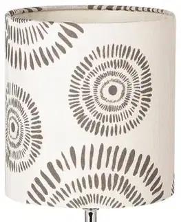 Krémová stolní lampa Emily