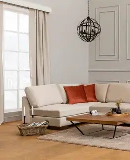 Rohová sedací souprava Tulip Corner Left Without Pouf - Beige