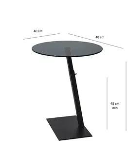 Konferenční stolek Fume - Black