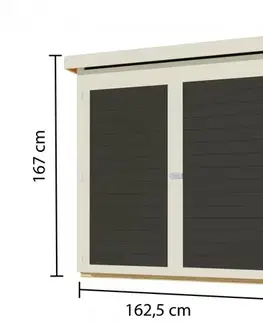 Zahradní kůlna FAHRRADGARAGE Lanitplast
