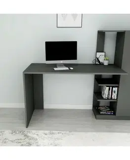 Pracovní stůl Yagiz Anthracite