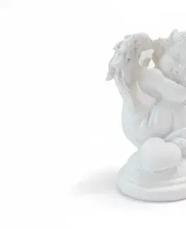 PROHOME - Anděl bílý sedící různé dekory