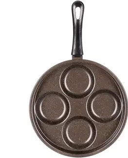 Banquet Pánev na 4 lívance GRANITE Brown, 24 cm