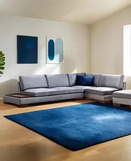 Rohová sedací souprava Tulip Corner Right With Pouf - Dark Grey