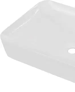 DEANTE Tess bílá Keramické umyvadlo na desku 60x40 cm CDS_6U6S