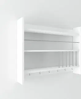 Kuchyňská police Kolin - White