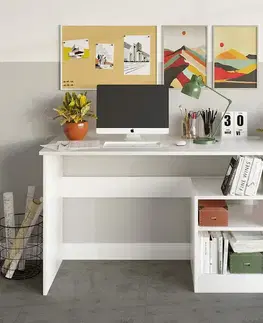 Pracovní stůl Bahar White