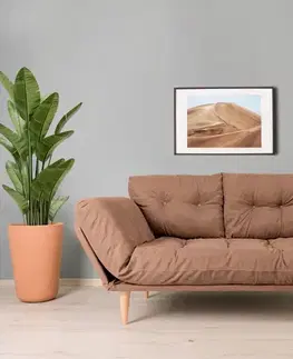 Trojmístná rozkládací pohovka Nina Daybed - Light Brown GR102