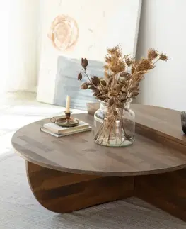 Sada konferenčních stolků Podium Wood - Walnut