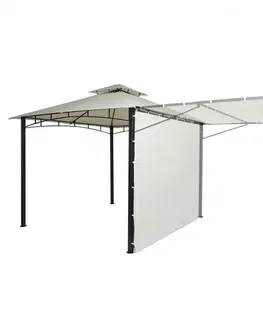 Pergola se stahovací střechou 2,5x2,5 m