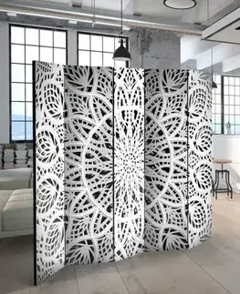 Paraván White Mandala Dekorhome