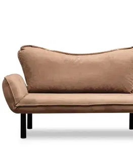 Dvoumístná rozkládací pohovka Chatto - Light Brown