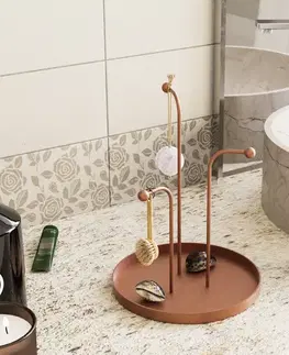 Dekorativní kovový doplněk Leros-A - Copper