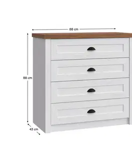 Komoda PROVANCE K4 Tempo Kondela