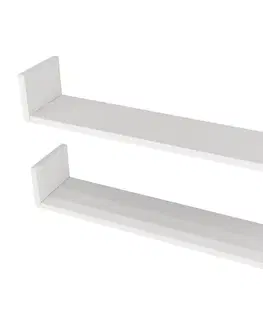 Nástěnná police Iris - White - POSLEDNÍ KUS