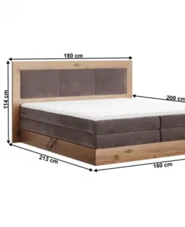 Boxspringová postel RENIRA Tempo Kondela