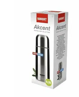 Banquet Termoska nerezová Akcent, 0,35 l, 0,35 l