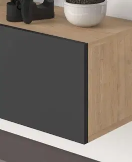 TV stolek Francy 180 - Sapphire Oak, Anthracite