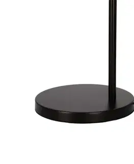 Stojací lampa Viper v černé a zelené barvě