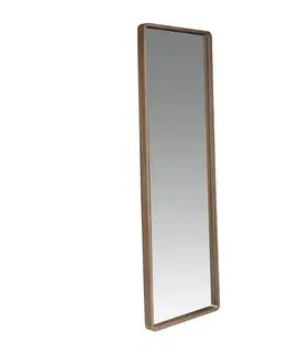 Estila Moderní šatní zrcadlo Vita Naturale s dřevěným rámem 190cm