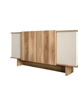 Skříňka Diana Sand and Walnut