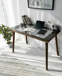 Pracovní stůl Cozy Walnut