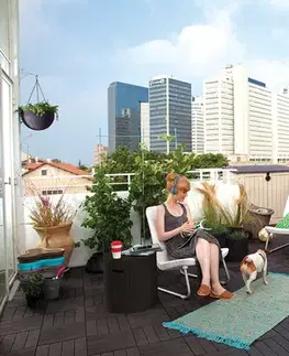 Zahradní stolek / úložný box COOL STOOL Keter