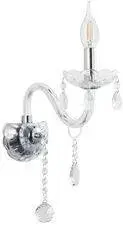 Nástěnná lampa Cristallo 1x40W E14 průhledná