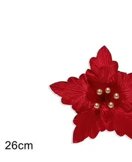 PROHOME - Stonek květ sametový 26cm červený