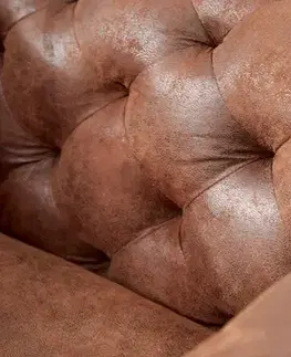 Chesterfield křeslo ZETHOS Dekorhome