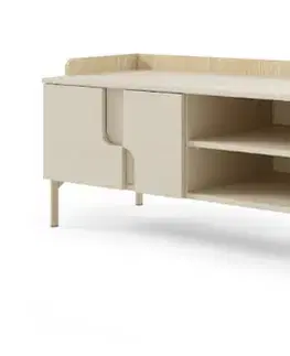Meblar TV stolek POSITANO P10 | dub Mavelie / macadamia