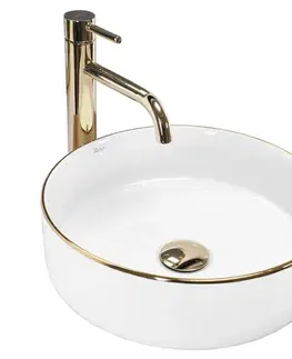 REA Umyvadlo na desku Sami Gold Edge REA-U6758
