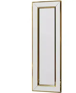 Zrcadlo Carlos Gold 30 x 90 cm