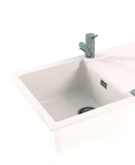 Alveus Granitový dřez CADIT 20 Barva: Bílá
