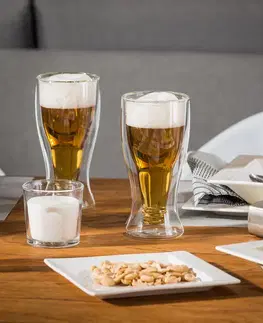 4Home Termo sklenice na pivo Hot&Cool 370 ml, 2 ks