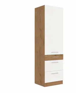 Vysoká skříňka VEGA 60 DKS-210 3S 1F Tempo Kondela