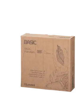 Mělký talíř coupe 20 cm sada 4 ks — BASIC Lunasol - 490794