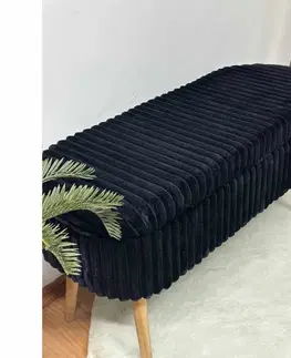Lavice s úložným prostorem OSLO LINEN TOSCANO