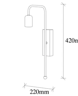 Nástěnná lampa Mum - 3501