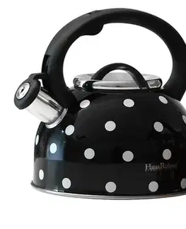 PROHOME - Čajník 2,5l pískací různé barvy, výška 21cm