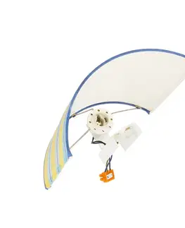 Nástěnná lampa 1X40W E14 modro/oranžová MAJA