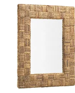 Estila Stylové zrcadlo RATTAN 100x80cm