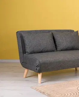 Dvoumístná rozkládací pohovka Folde 2-Seater - Dark Grey