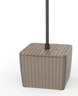 KETER Úložný box ZION DECO | Ashwood / cappucino