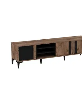 Televizní stolek Mengu Atlantic Pine and Anthracite